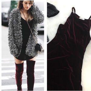 Velvet Mini Dress